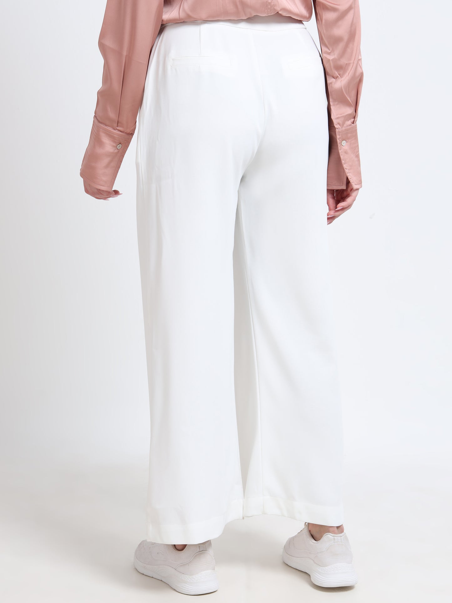 Flowy Wide-Leg Trousers