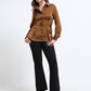Black Flared Trousers