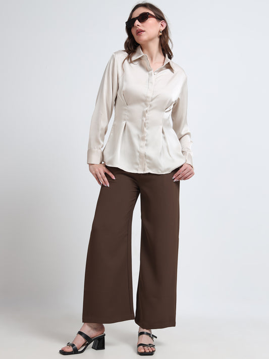 Classic Wide-Leg Trousers