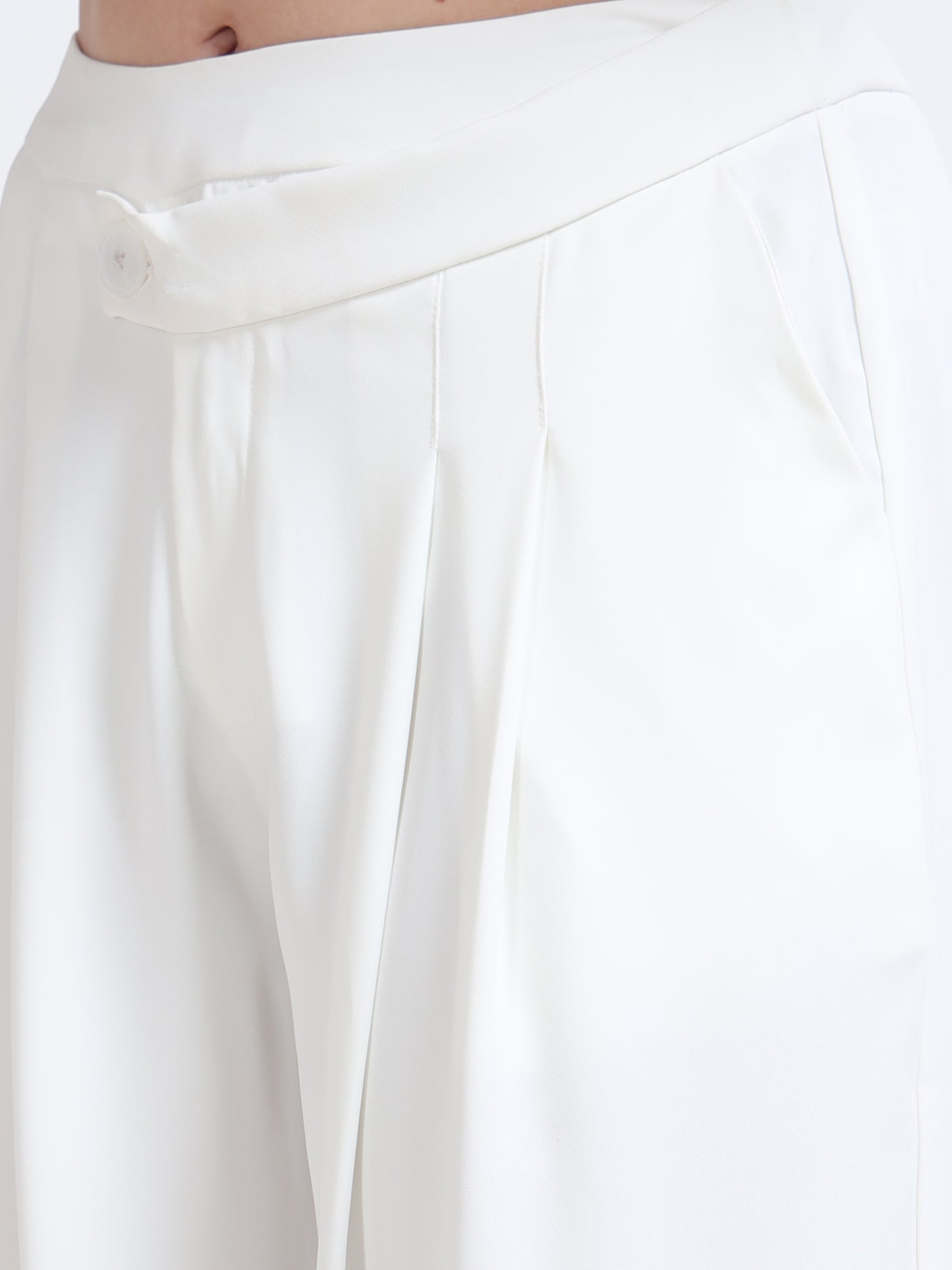 Flowy Wide-Leg Trousers
