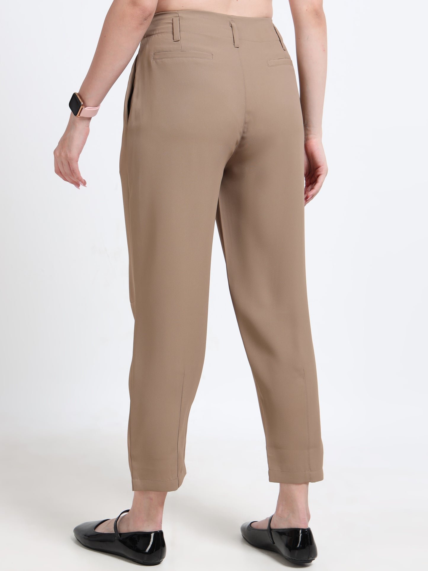 Barrel-Leg Trousers