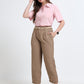 Barrel-Leg Trousers